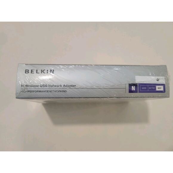 BELKIN N Wireless USB Adapter Enhanced Speed & Coverage P58560- C F5D8053 - Picture 4 of 6